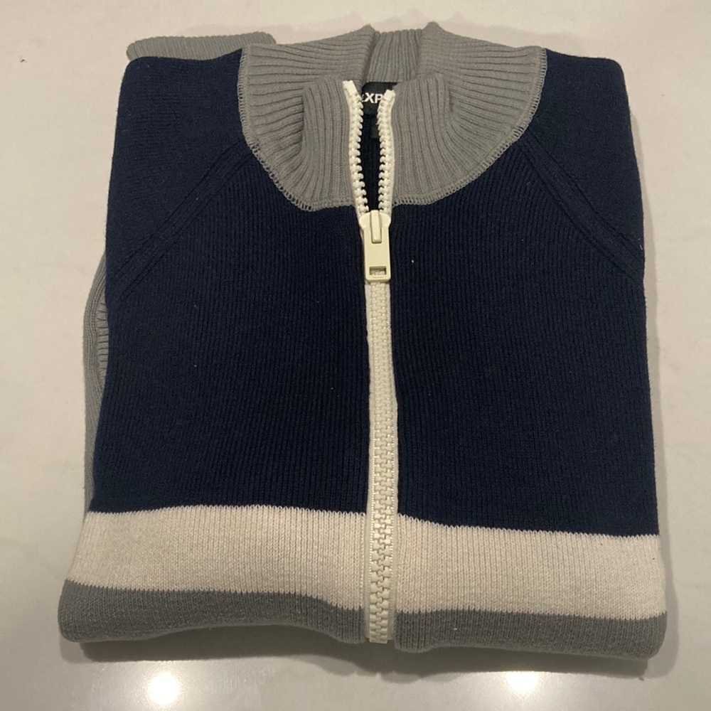 Express Zip Up Sweater